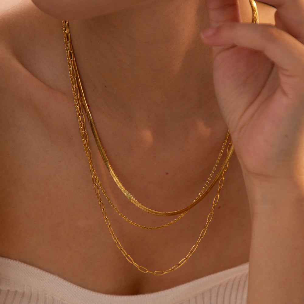 Hemi Three Layered Chain