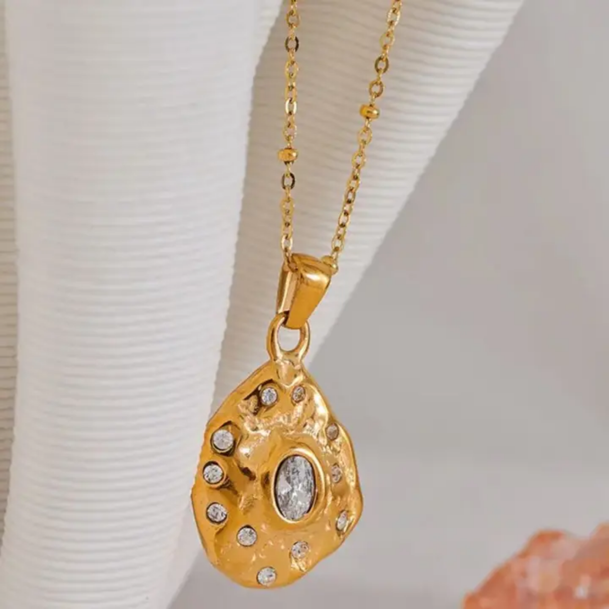Lumpy Necklace