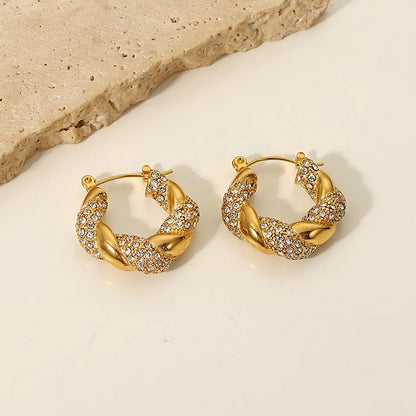 Twisted Rope Hoops