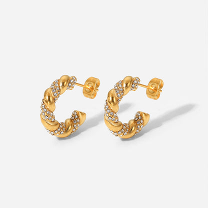 Twisted Hoops Mini