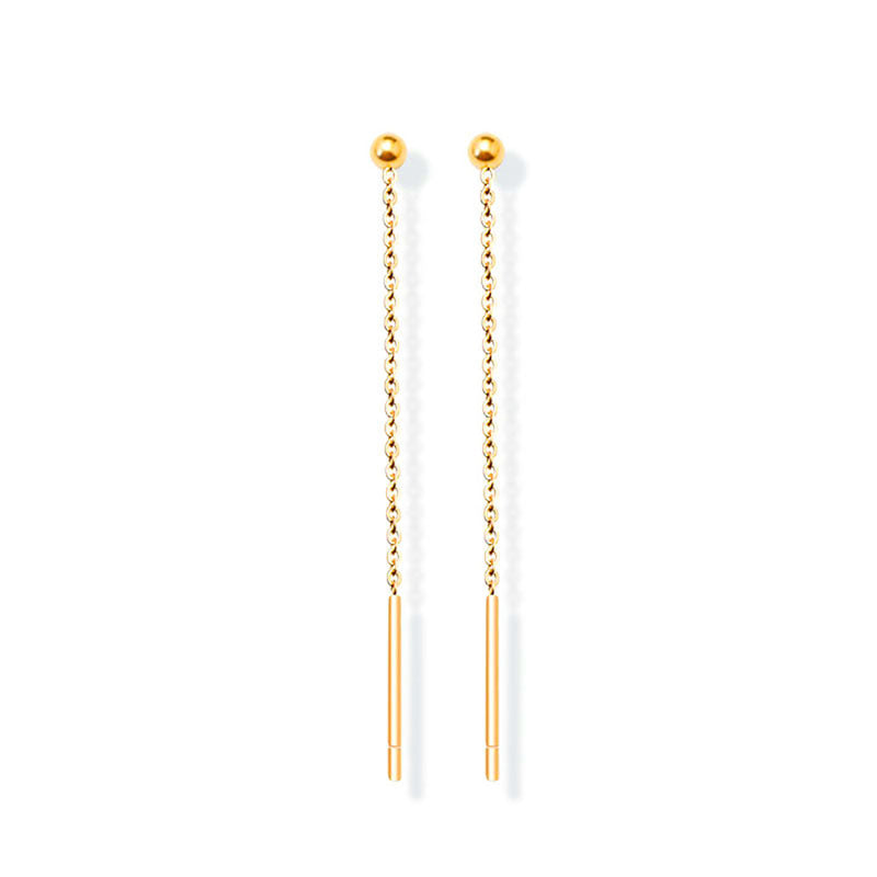 Needle Chain Earrings