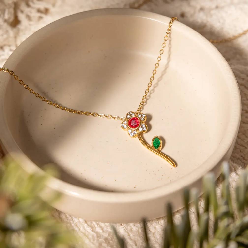 Dandelion Necklace