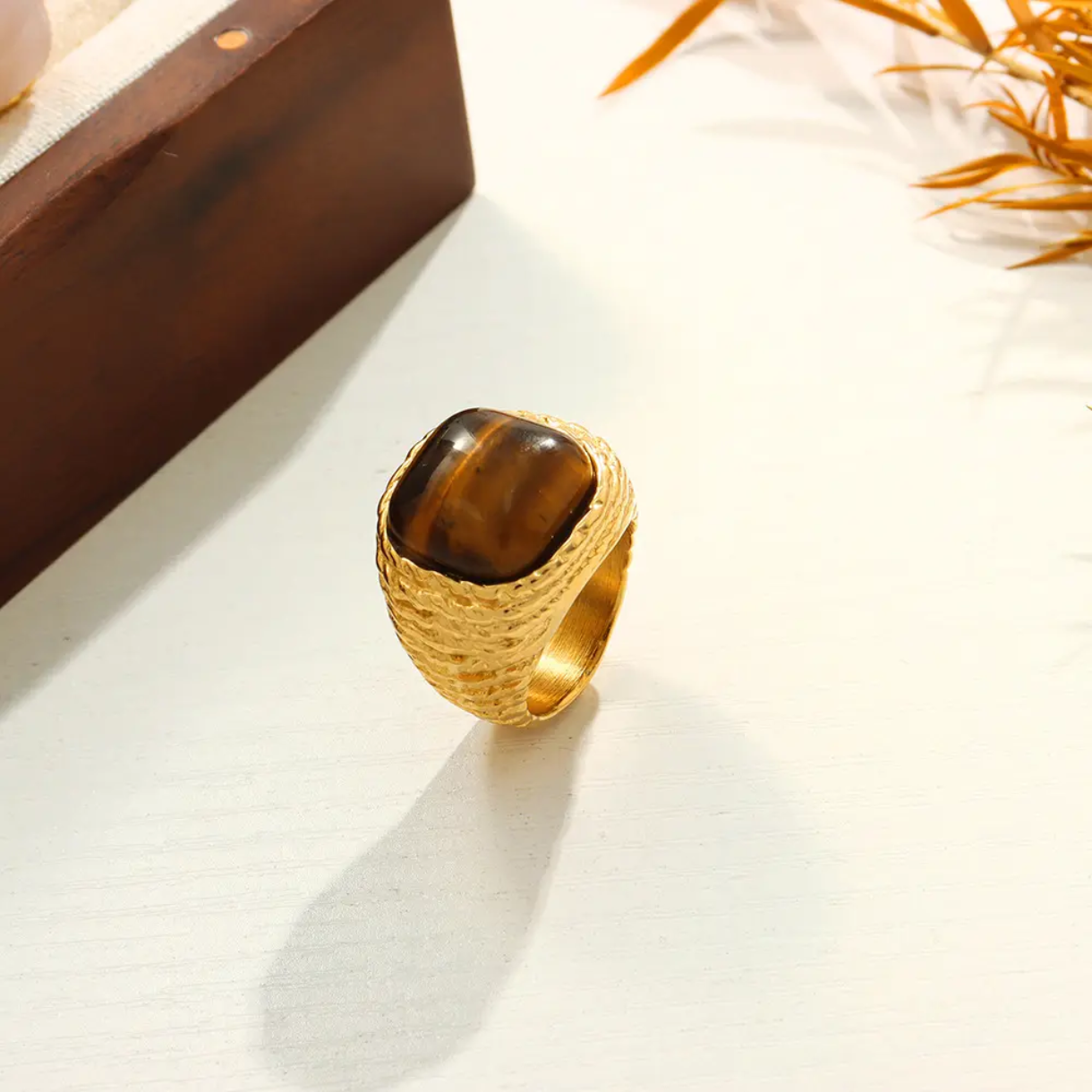 Tiger's Eye Ring