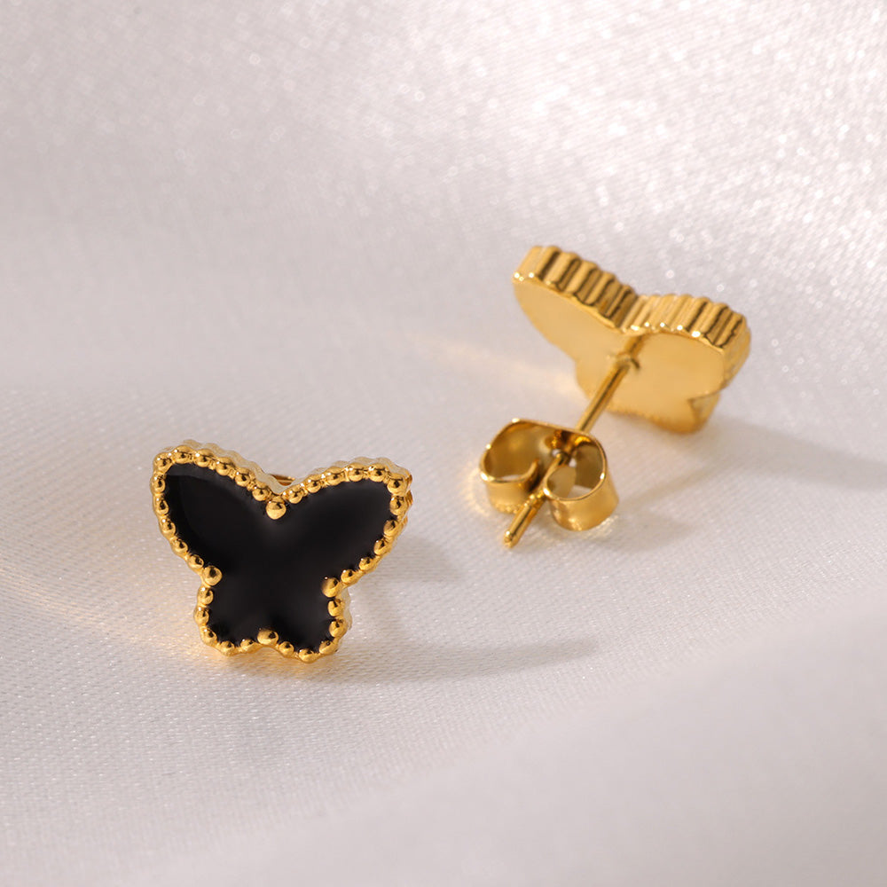 Roman Butterfly Studs