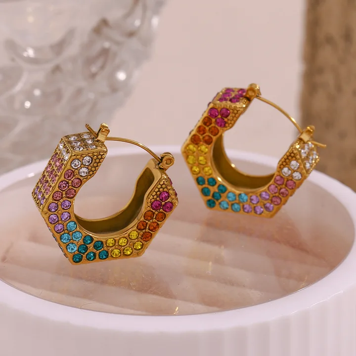 Hexi Multi Earrings