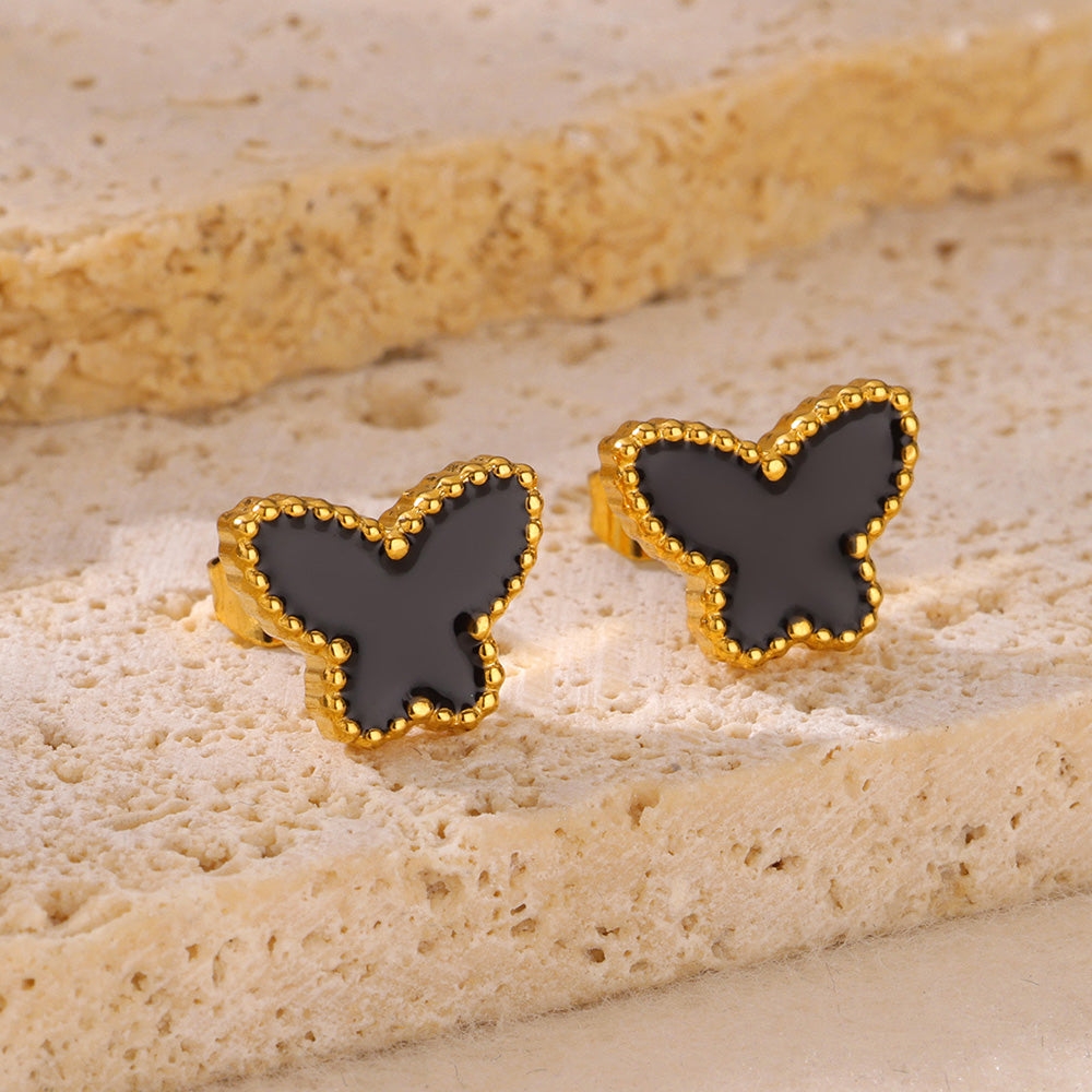 Roman Butterfly Studs