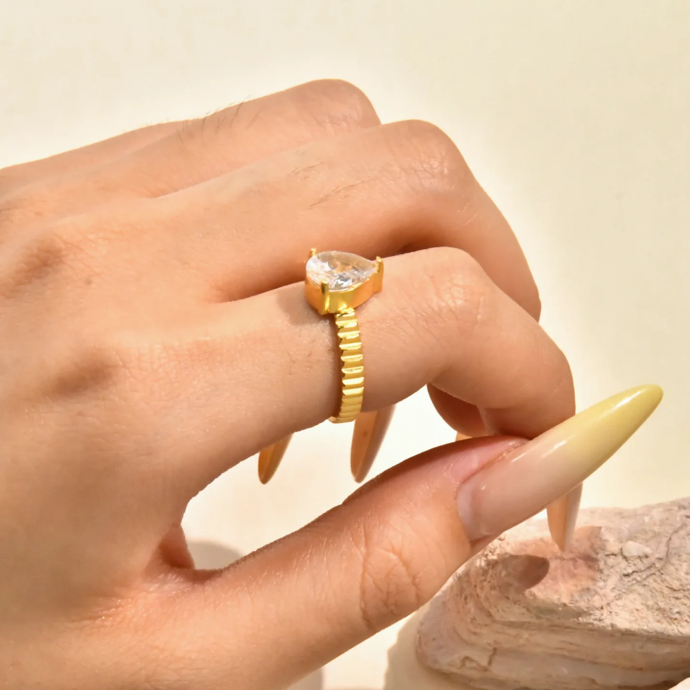 Pear Ring
