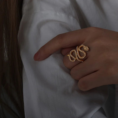 Snake Cocktail Ring