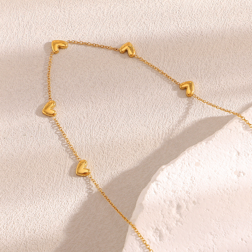 Mini Hearts Necklace