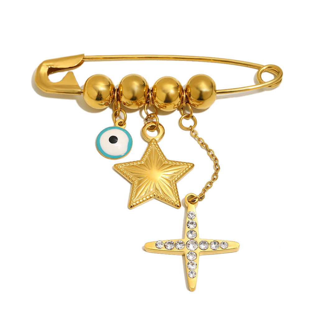 Celestial safety Pin
