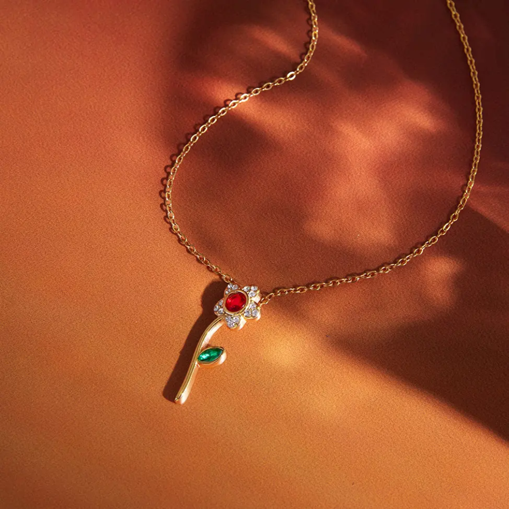 Dandelion Necklace