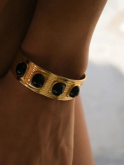 Midnight Gold Cuff