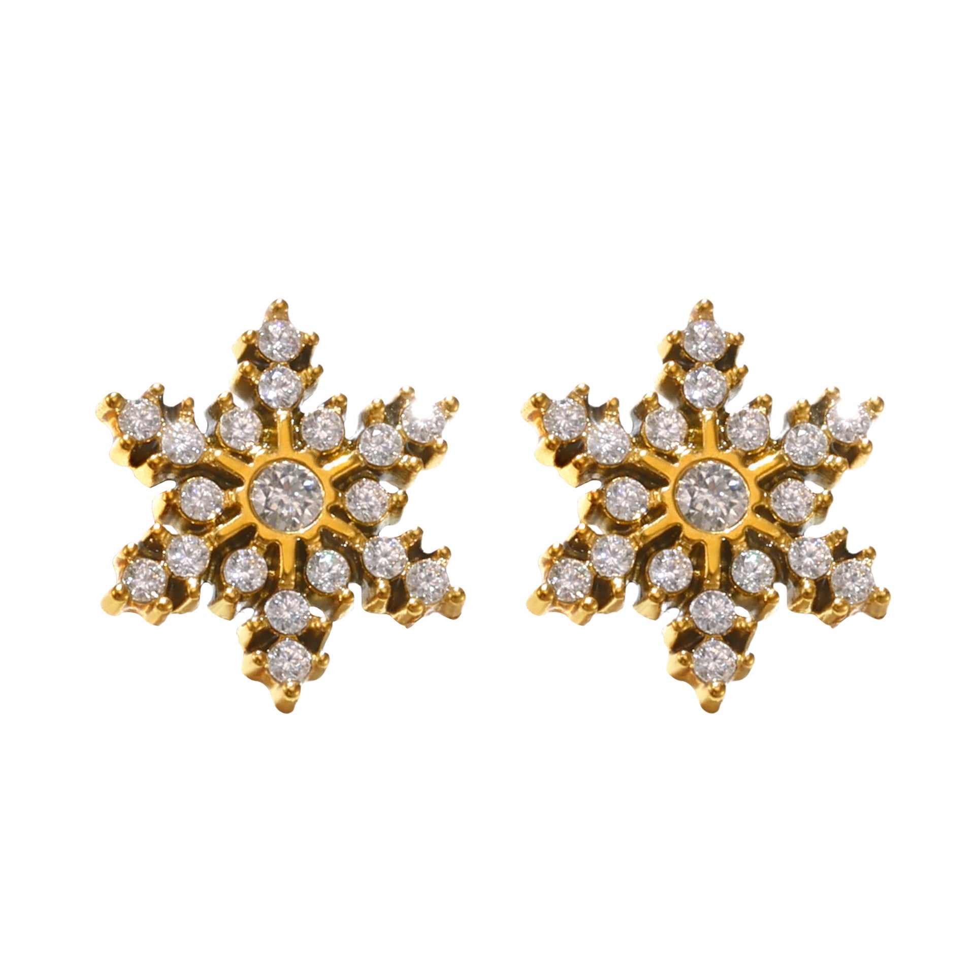 Snowflake Studs