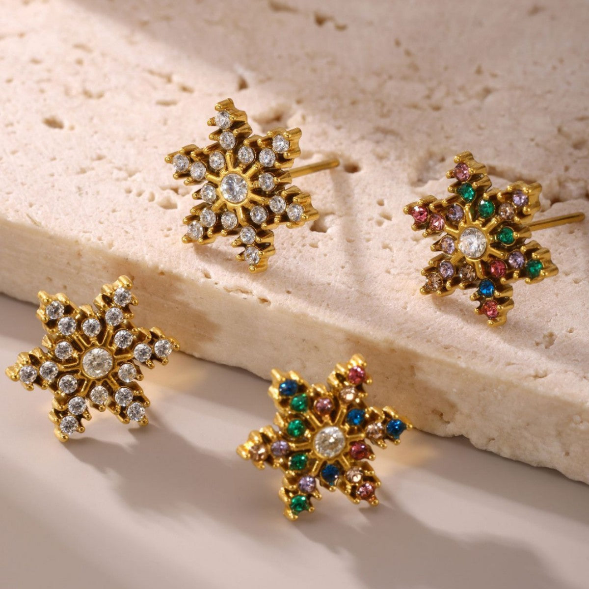Snowflake Studs