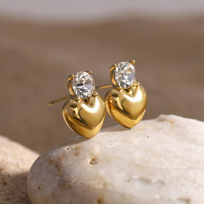 Sweet Heart Studs