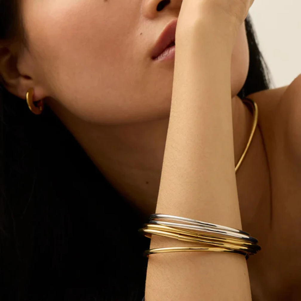 Gilded Bangles