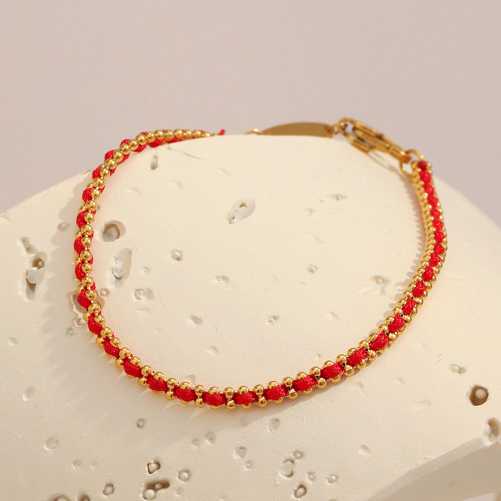 Thread Woven Bracelet
