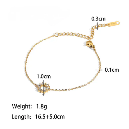 Charm De Roue Bracelet