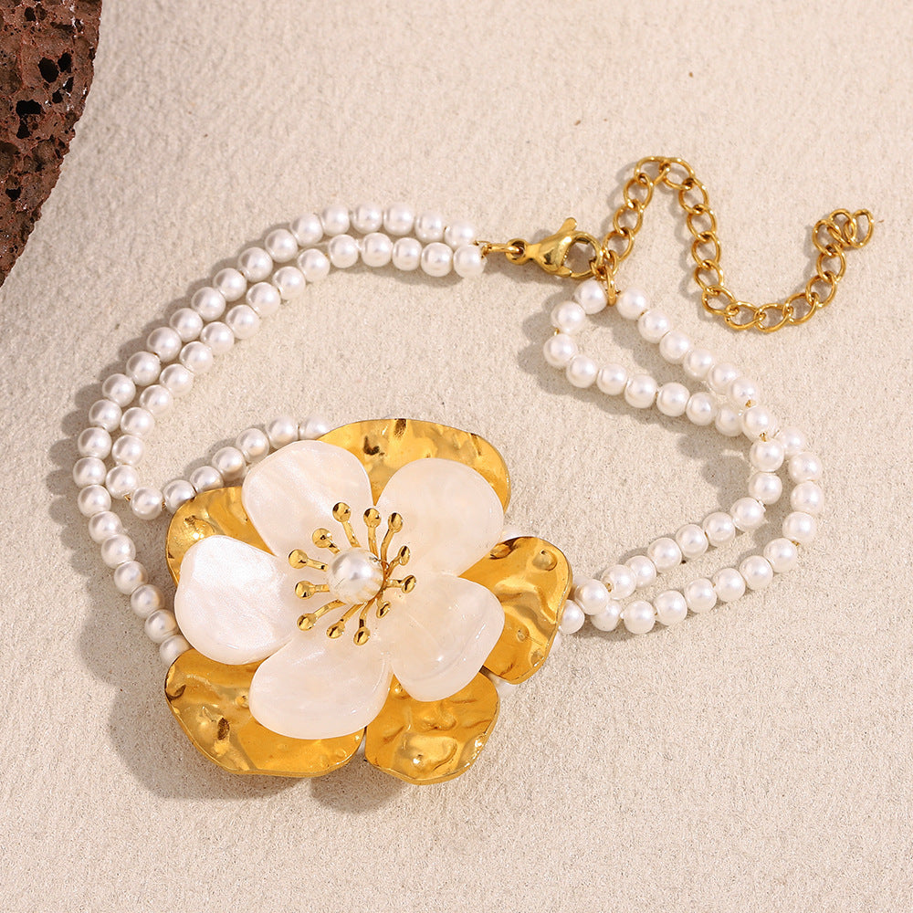 Opulent Orchid Bracelet