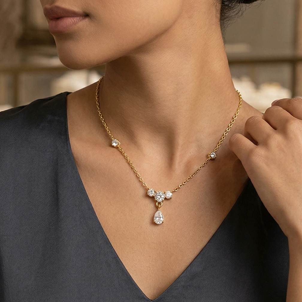 Ophelia's tear Necklace