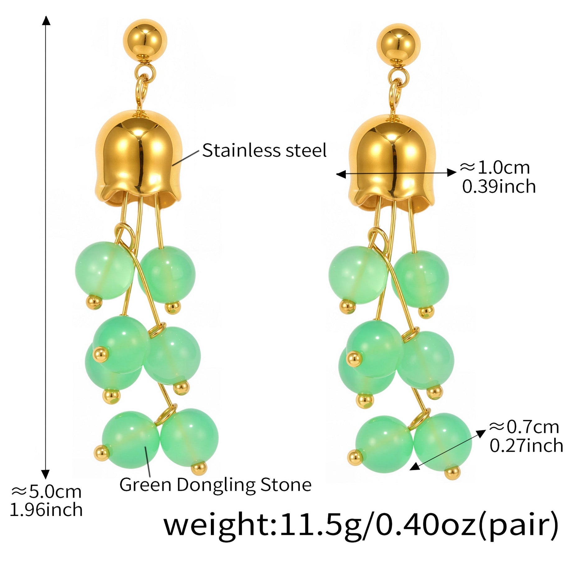 Botanical lux Earrings
