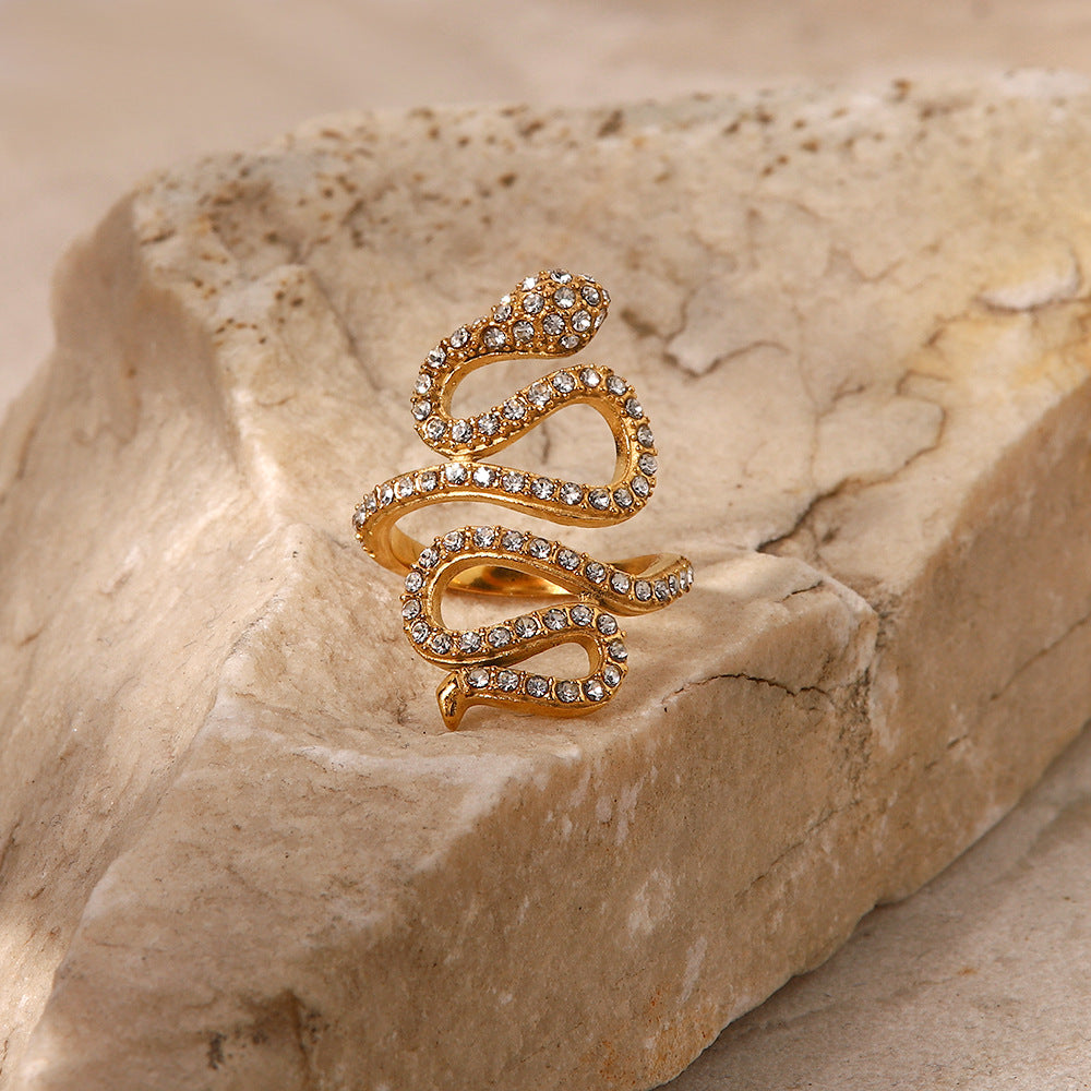 Snake Cocktail Ring