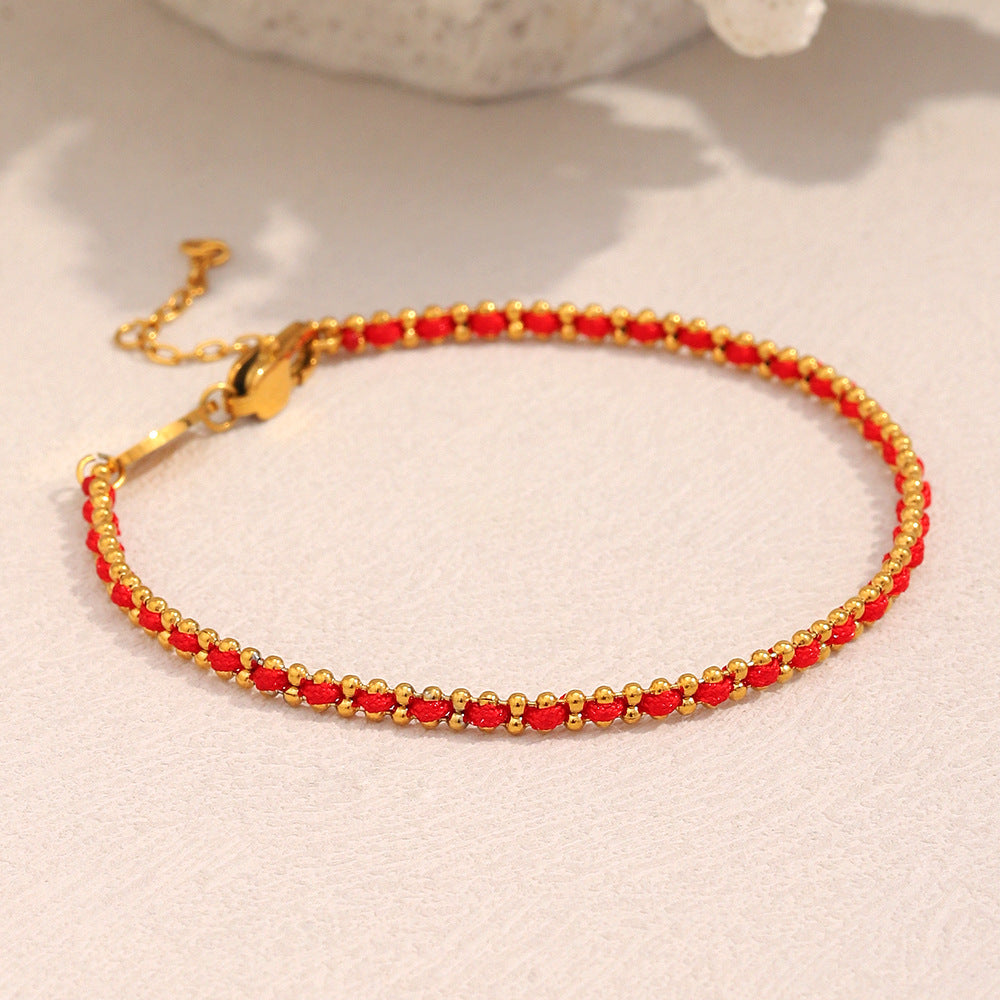 Thread Woven Bracelet
