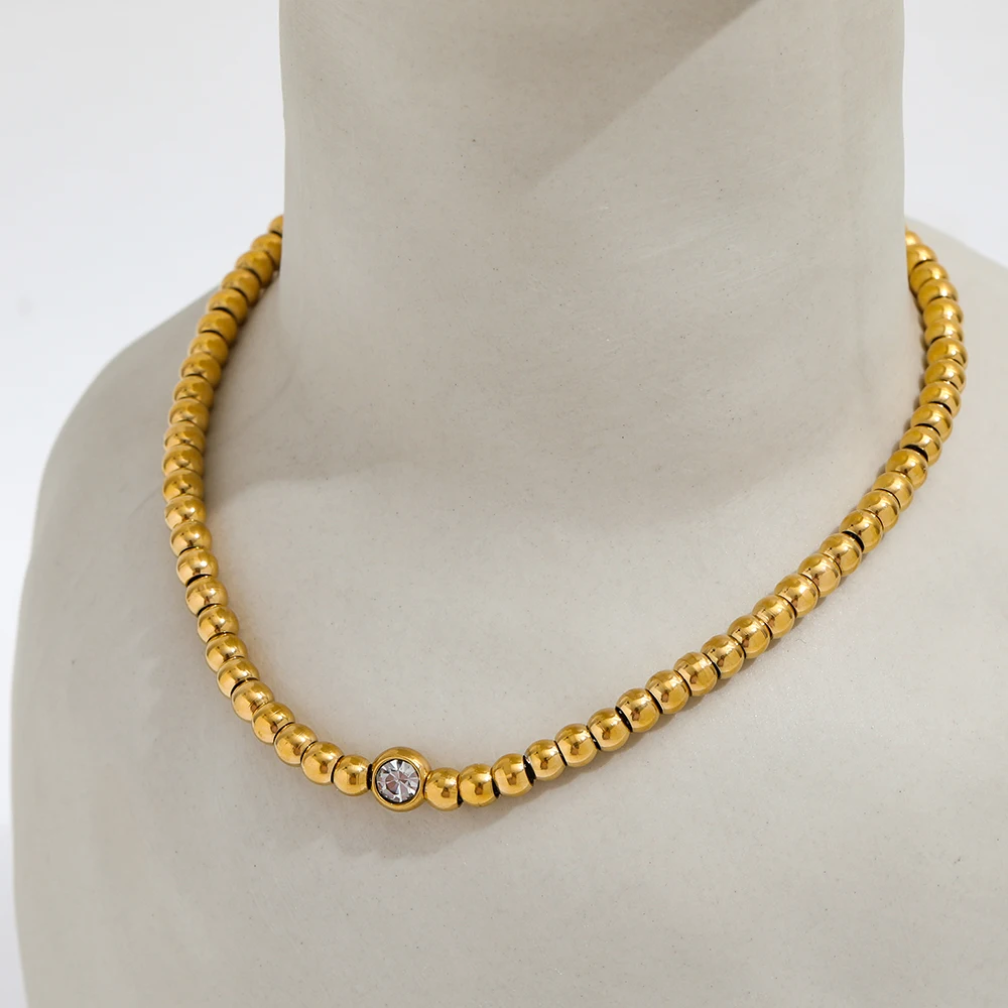 Beaded Collar Necklace