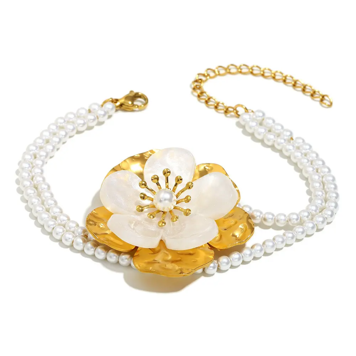 Opulent Orchid Bracelet