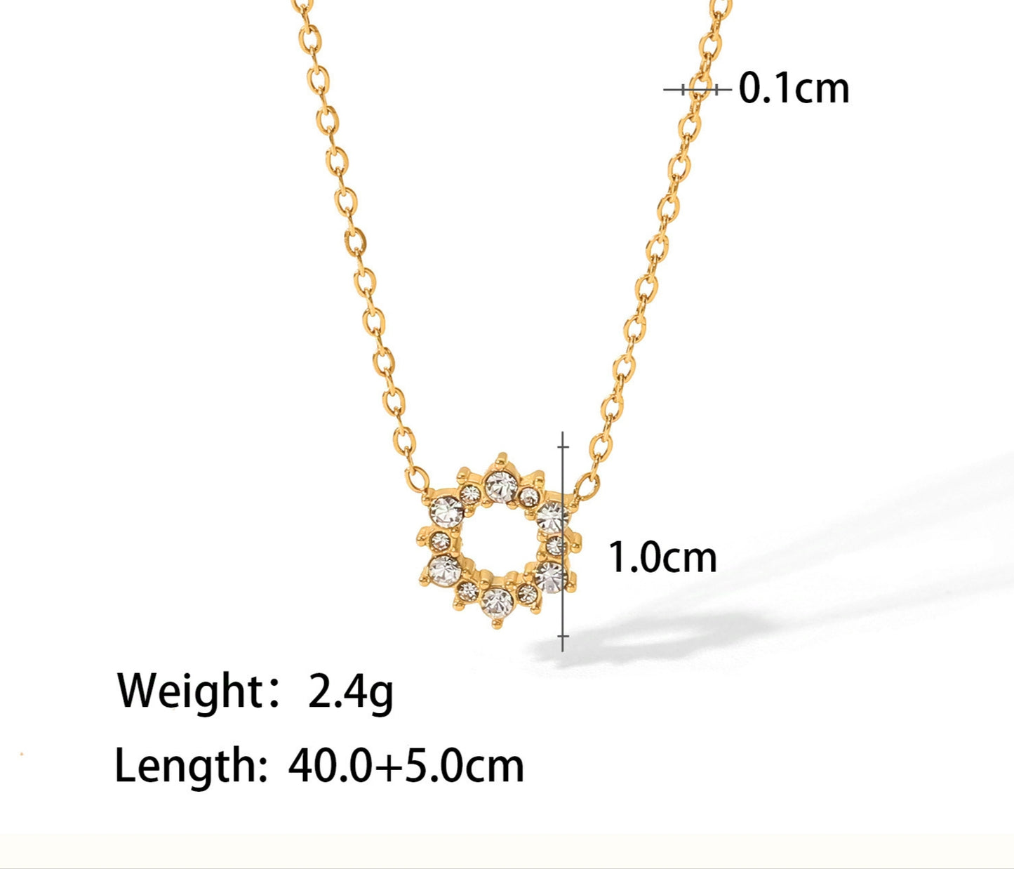 Charm De Roue Necklace