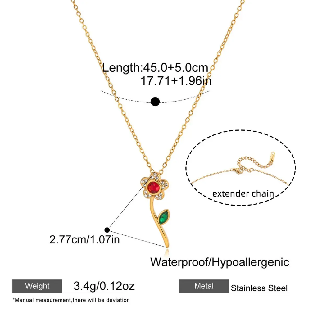 Dandelion Necklace