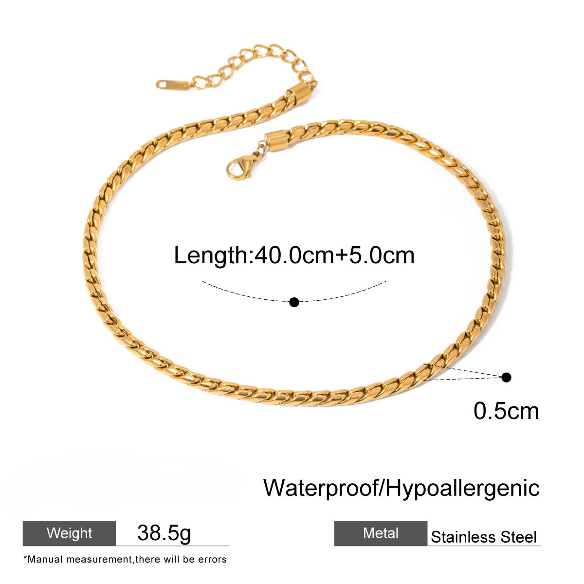 Curb chain