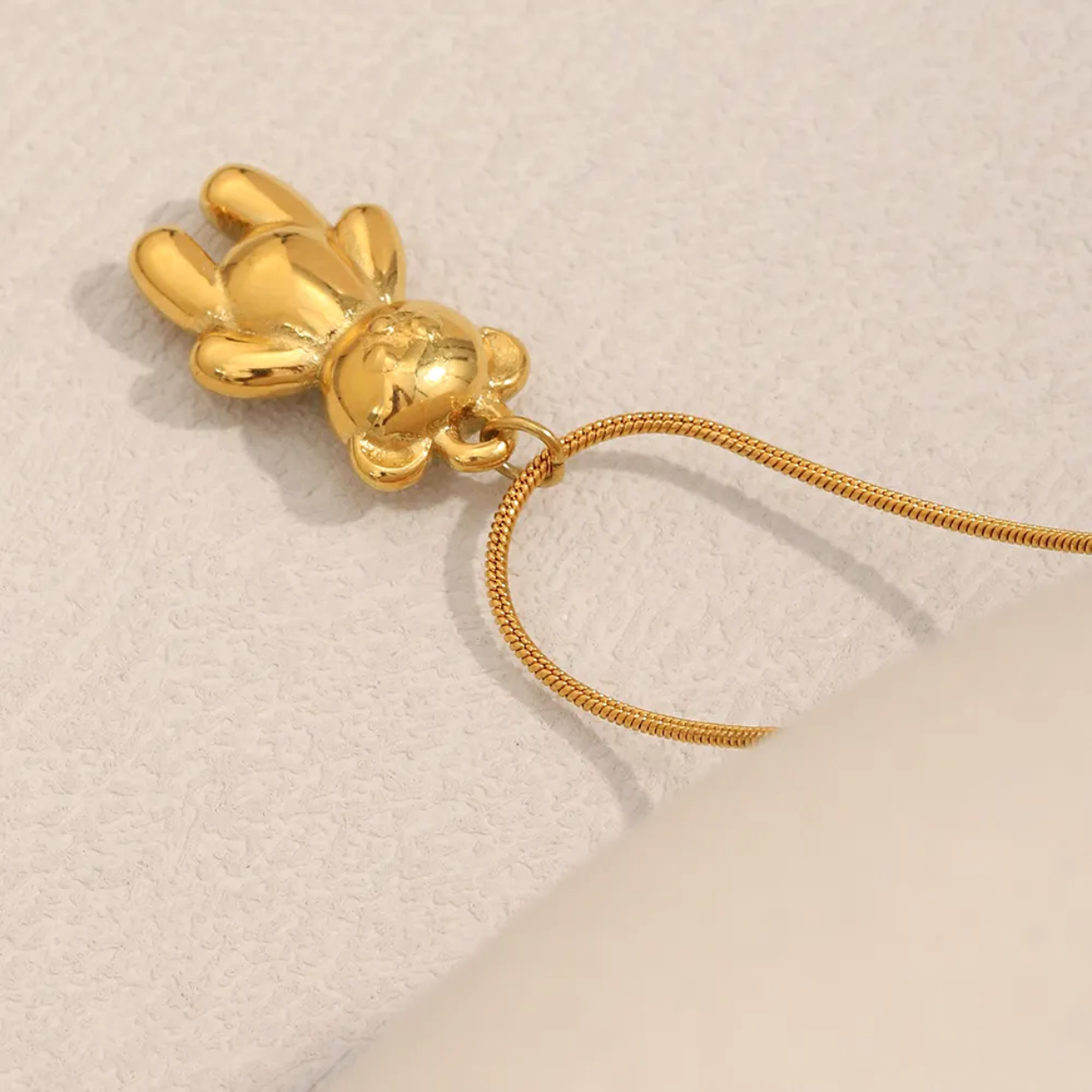 Plain Teddy Necklace