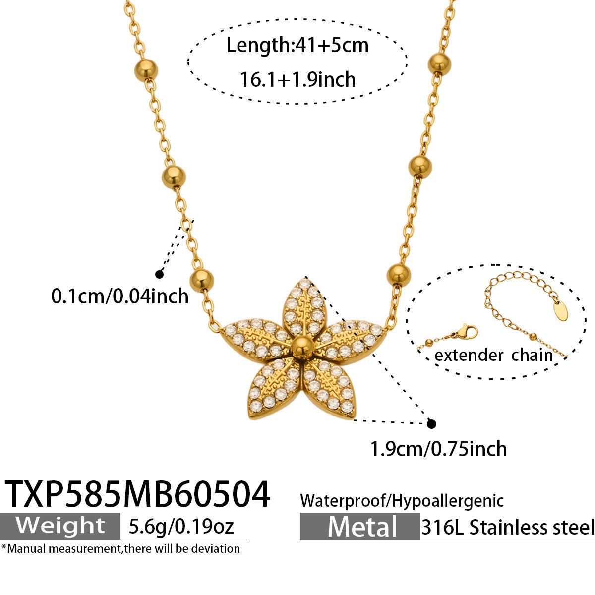 Dahlia Necklace