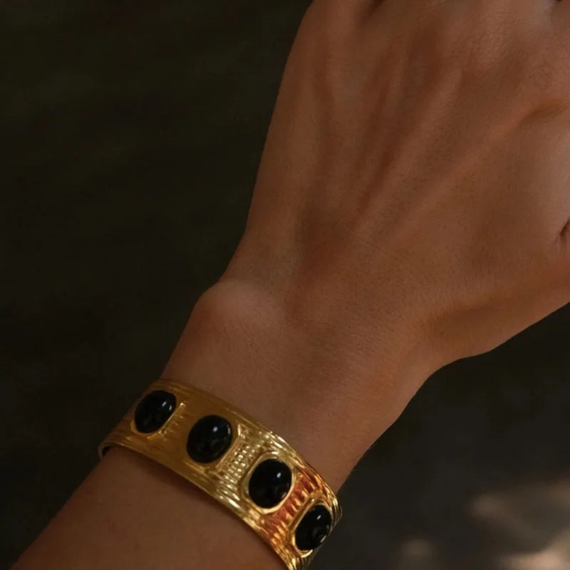 Midnight Gold Cuff