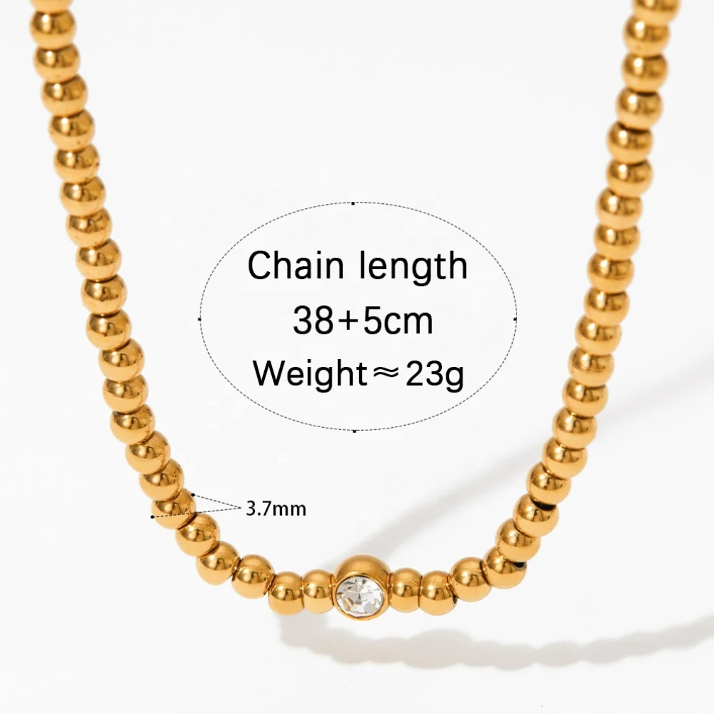 Beaded Collar Necklace
