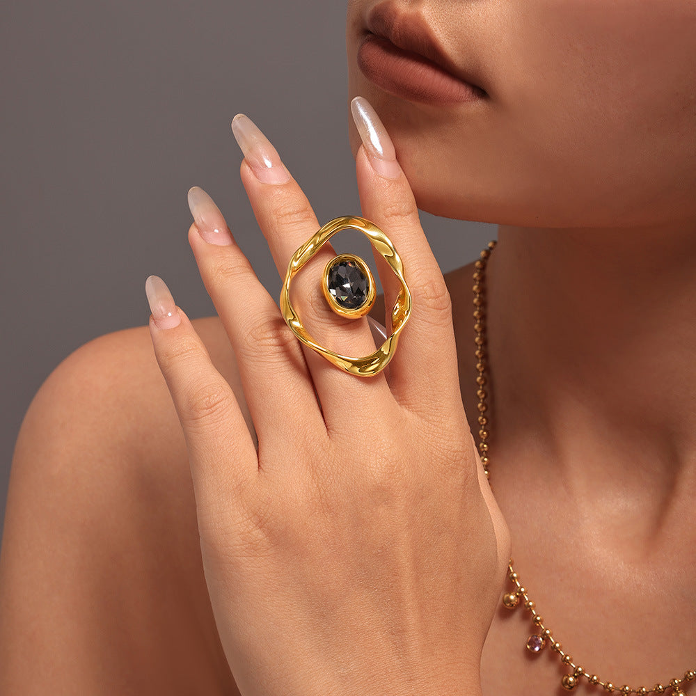 Crumpled Ring