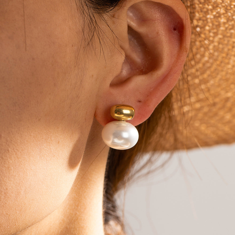 Pearl Drop studs