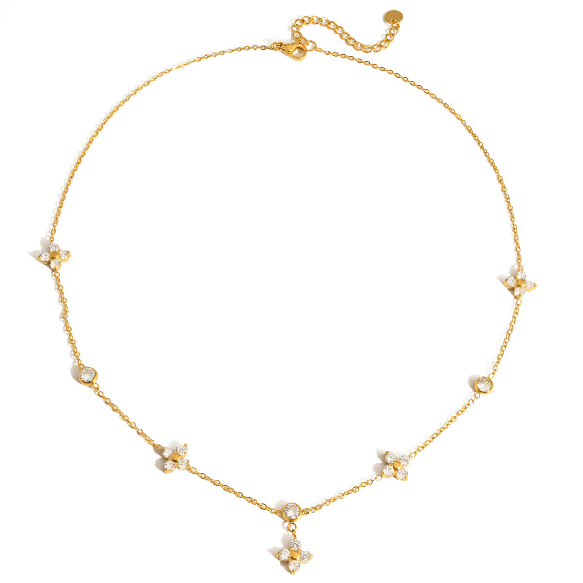 Diamond Clover Necklace