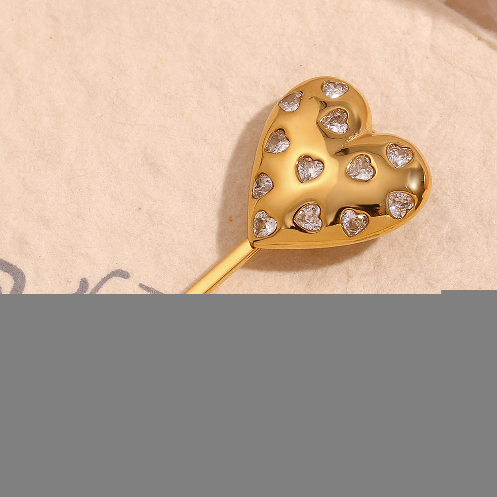 Sweet Heart Hair Pin