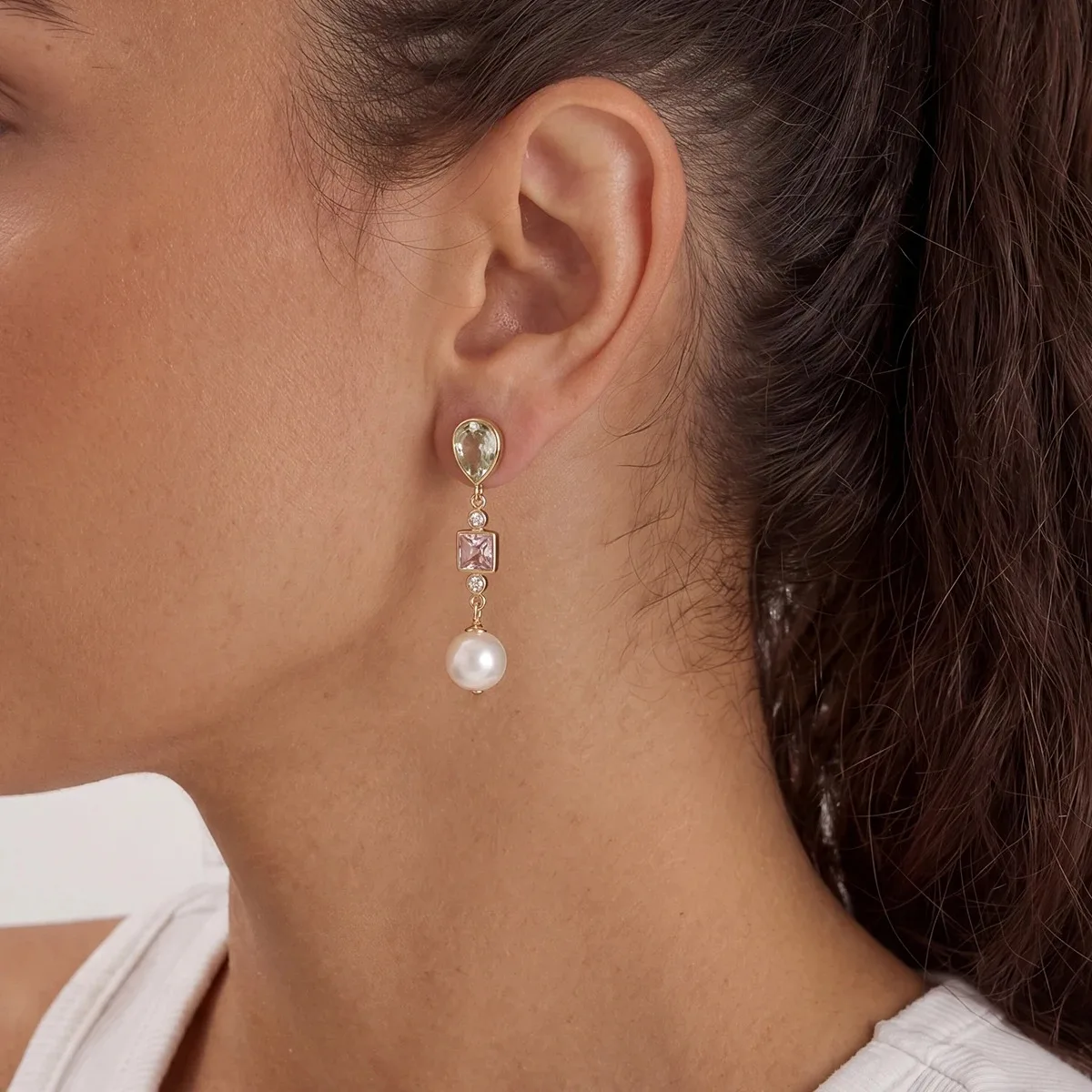 Trilogy Earrings