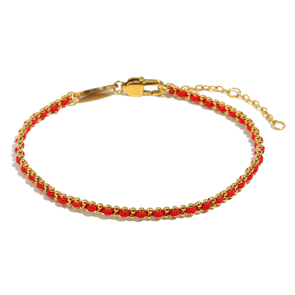 Thread Woven Bracelet