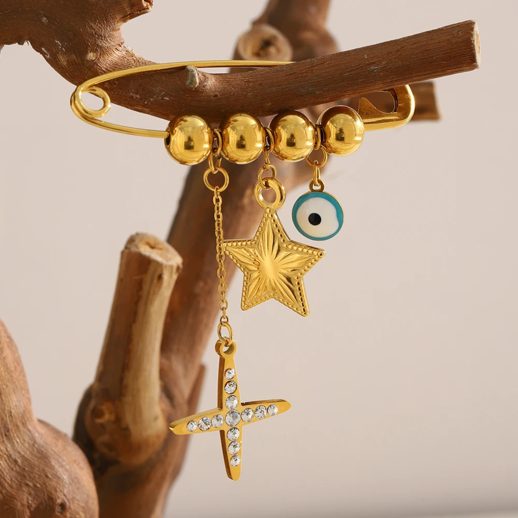 Celestial safety Pin