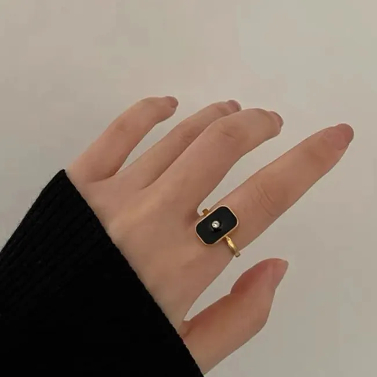 Obsidian Ring