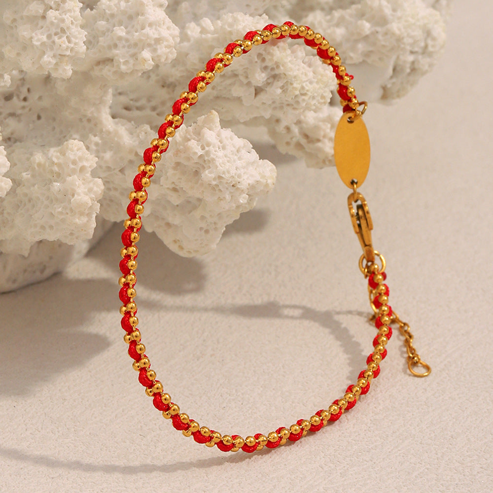 Thread Woven Bracelet