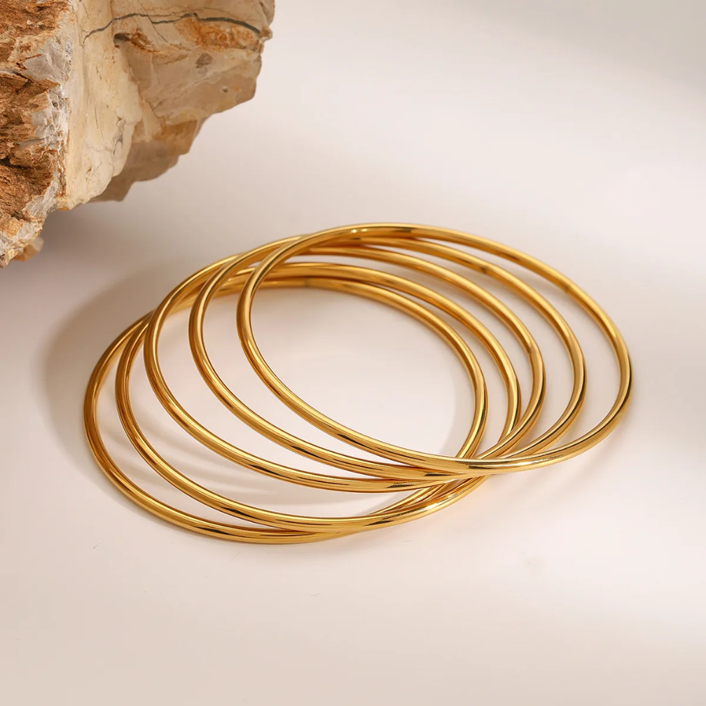 Gilded Bangles